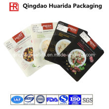 Plastic Flat Gravure Printing Ziplock Food Packaging Bag